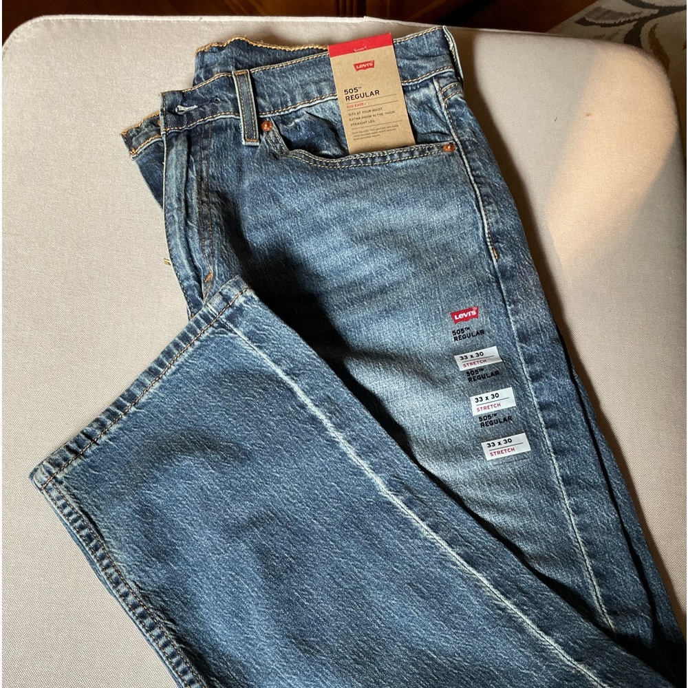 Men’s Levi’s NEW WITH TAGS 505 33 X 30
